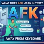 What Does AFK Mean in Text