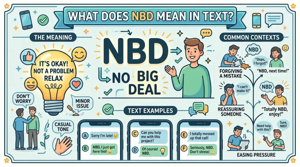 What Does NBD Mean in Text