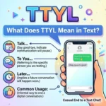 What Does TTYL Mean in Text