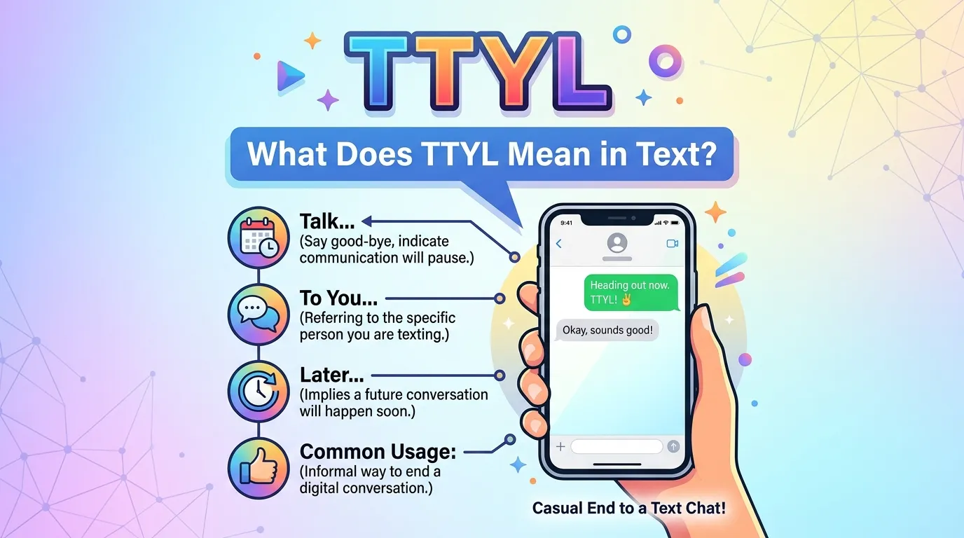 What Does TTYL Mean in Text